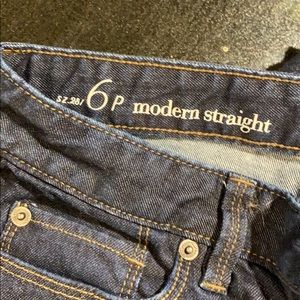 Ann Taylor Loft Modern Straight Jeans 28S 28P 6P